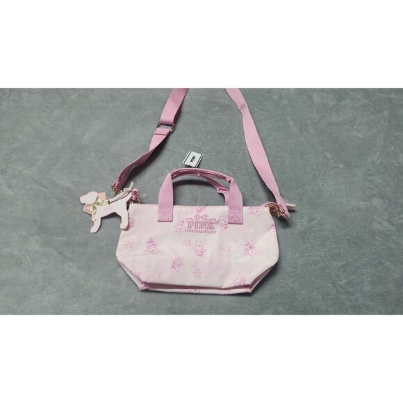 Victoria's Secret PINK x LoveShack Fancy Mini Tote Bag NWT - Picture 1 of 8